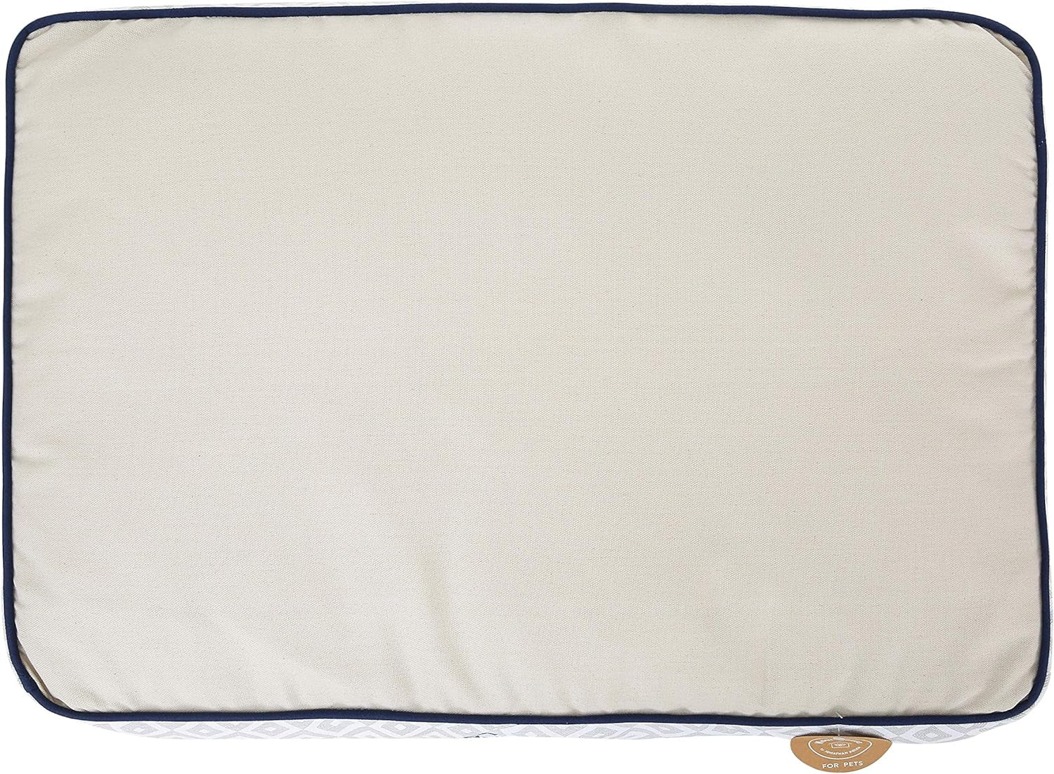Now House for Pets by Jonathan Adler Grey Diamond Cushion Dog Bed, Medium Medium Dog Bed Washable Dog Bed for Medium Dogs by  (FF16059)