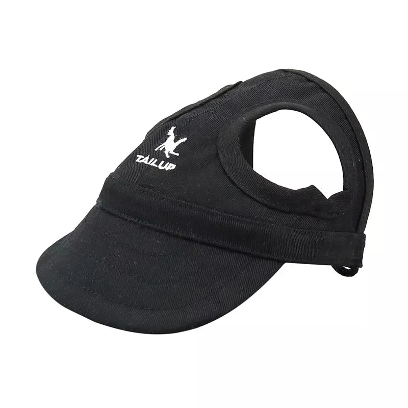Dog Cap Adjustable Puppy Baseball Hat With Ear Holes Outdoor Sports Pet Sunhat Chihuahua French Bulldog Visor Hat Pet Supplies