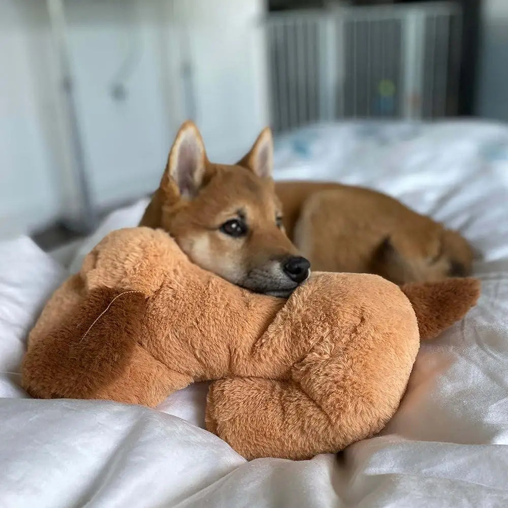 Original Snuggle Puppy Heartbeat Dog Toy Anxiety Relief Comfort Aid Stuffed Animal Crate Training Separation Loneliness Calming