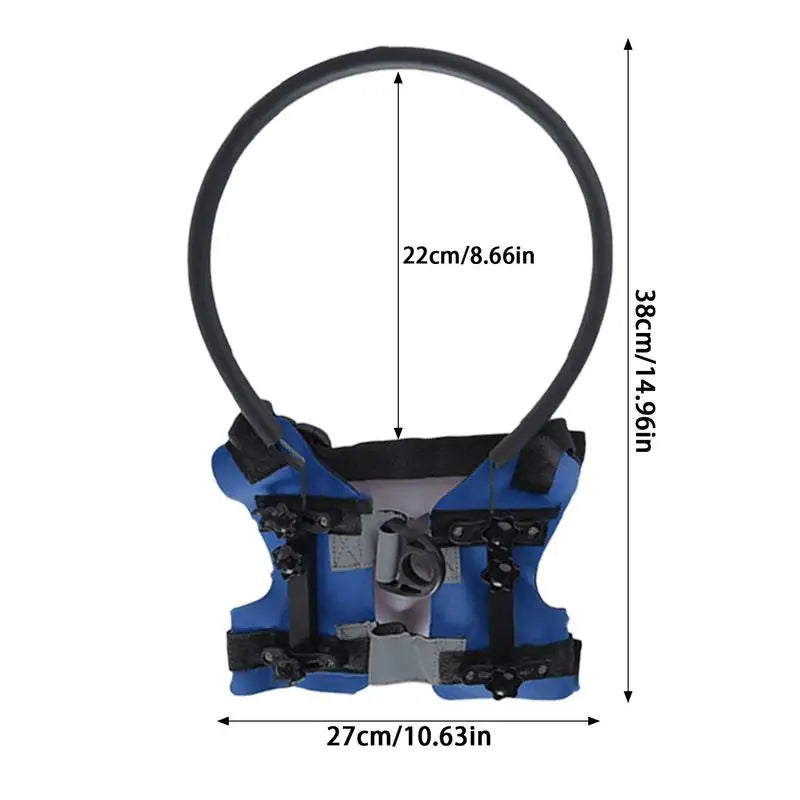 Blind Dog Harness Guiding Device Pet Safe Lightweight Adjustable Blind Dog Collar Blind Dog Accessory Safety Comfortable Bumper