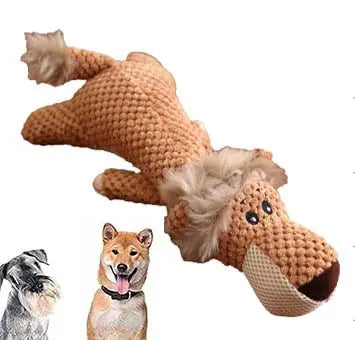 Pet Dog toy Plush Lion shape Training Improve IQ Dog chew toy Durable Puppy toy not boring Dog Accessories