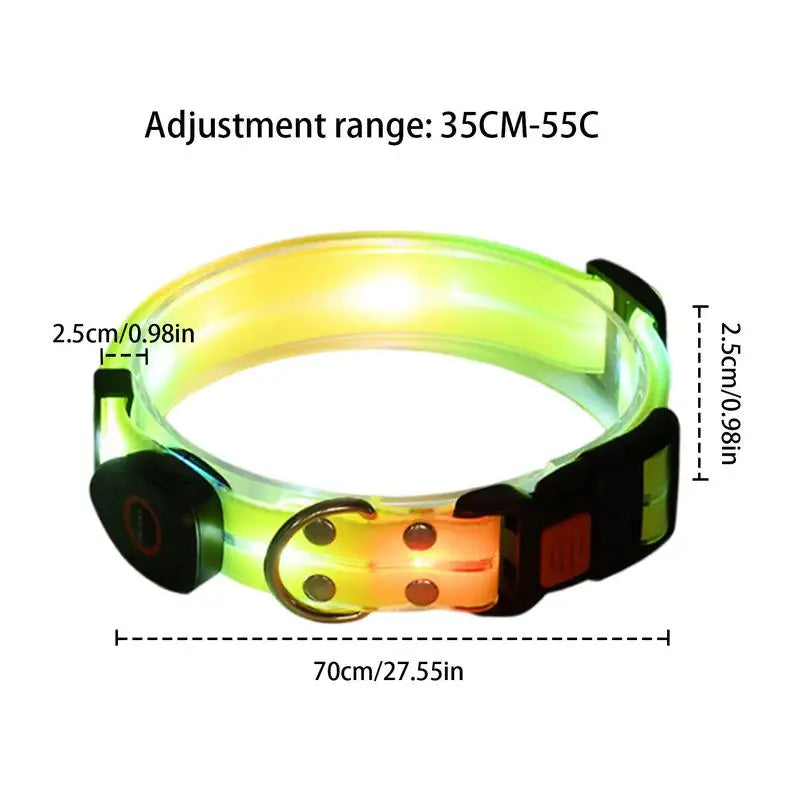 LED Light Up Dog Collar