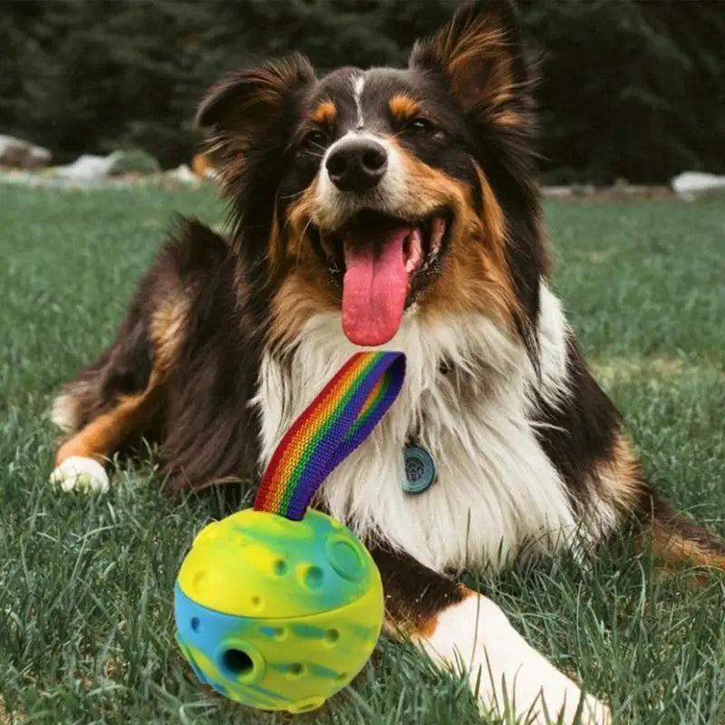 Pet Dogs Toys Slow Feeder Ball Silicone Training Pet Teeth Chewing Toy Easy-Clean Treat Dispensers Pet Accessories Pet Chew Toys