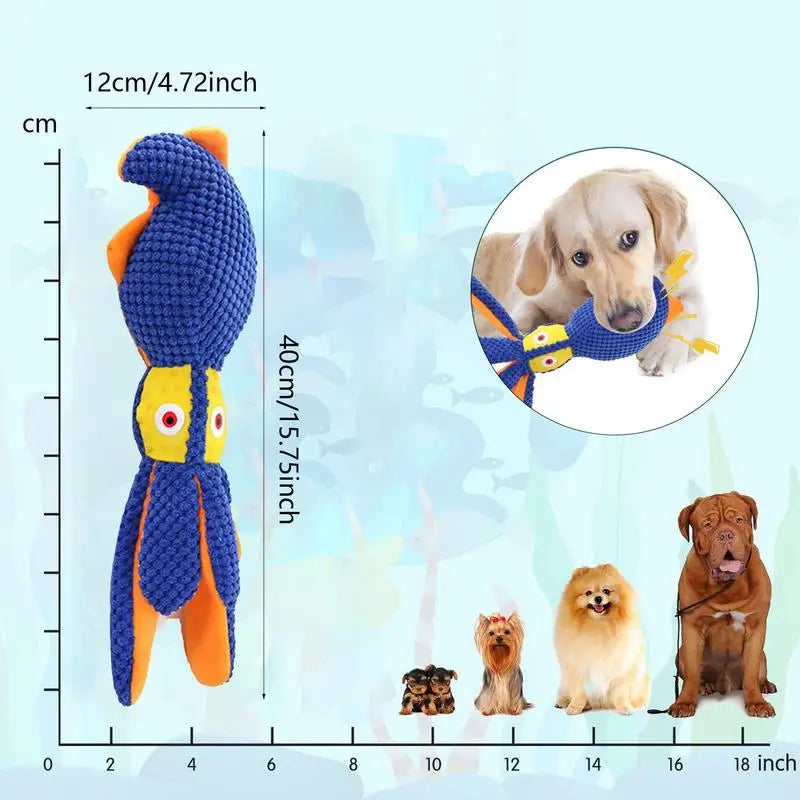 No Stuffing Dog Toys Squeaky Dog Toys Chewers Interactive Puppy Teether Pet Supplies For Small Medium And Large Pets Reduce