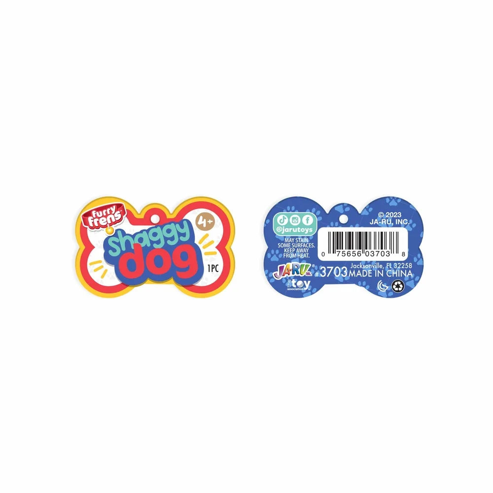 Inflatable Shaggy Dog Novelty Toy Soft Textured Stress Relief Children and Teens Interactive Fun with Blow Tube