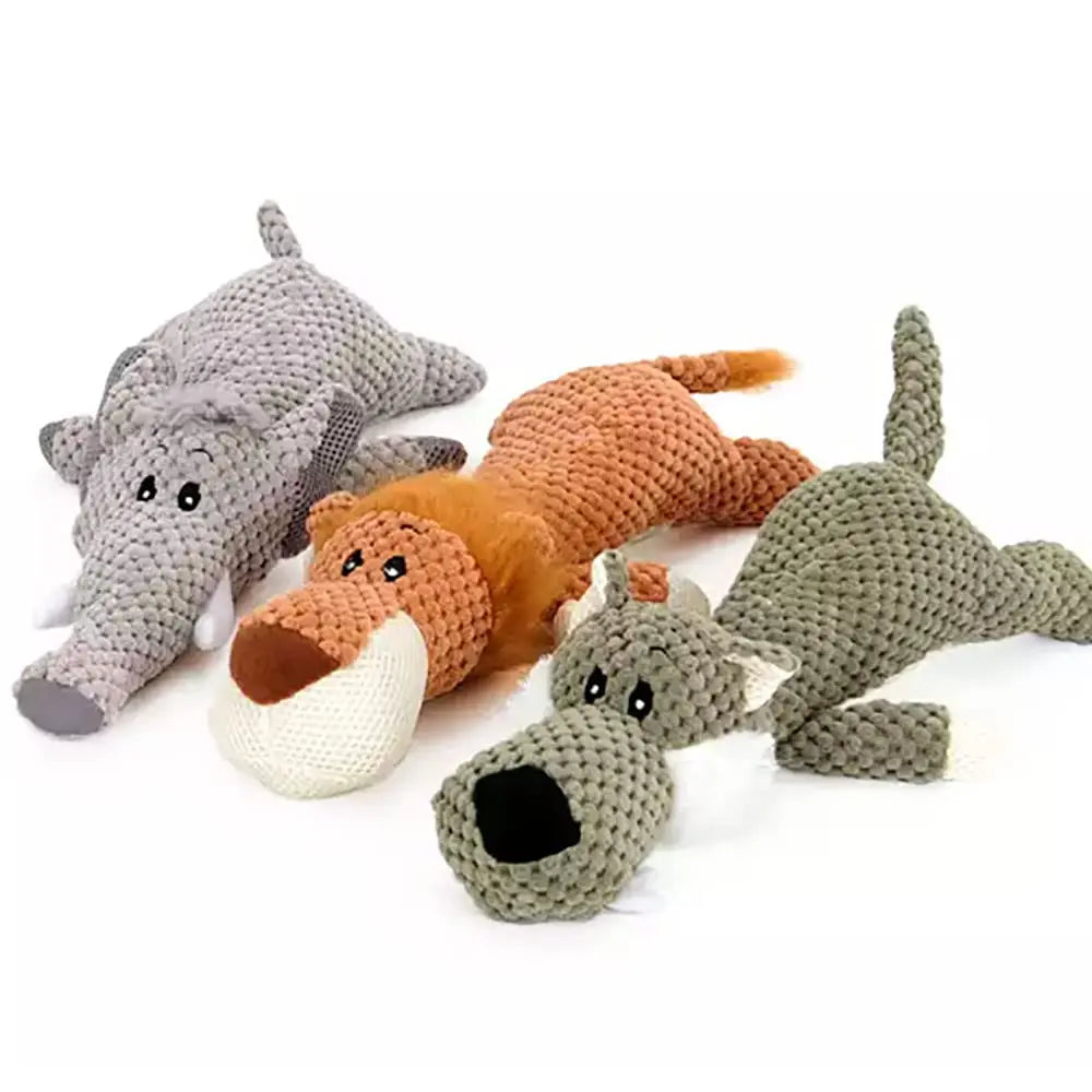Pet Dog toy Plush Lion shape Training Improve IQ Dog chew toy Durable Puppy toy not boring Dog Accessories