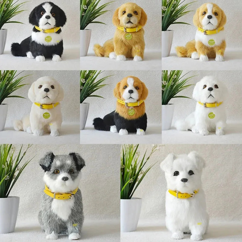 Electronic Plush Dog Toy Robot Cat Sing Song Puppy Leash Control Music Animal Walk Bark Electric Kitten Pet Kids Birthday Gift