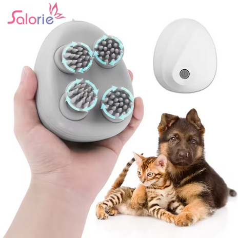 Automatic head massager for body relaxation with compact design.