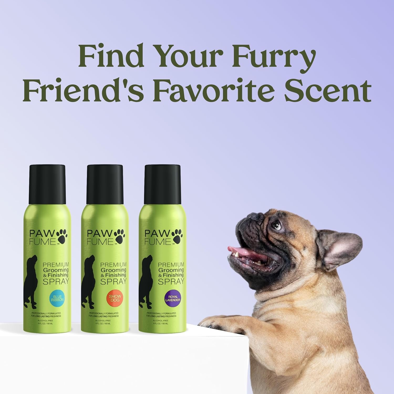 Dog Grooming Spray - Long-Lasting Deodorizer and Cologne with Lavender Scent for Dogs